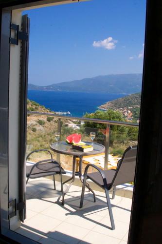 Balcony/terrace, Kefalonia Horizon Villas in Pilarei