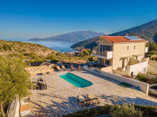 Exterior view, Kefalonia Horizon Villas in Pilarei