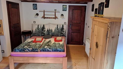 1 double bed