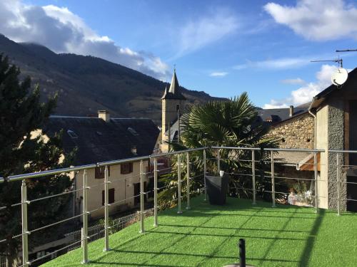 Maison au calme vue sur les montagnes