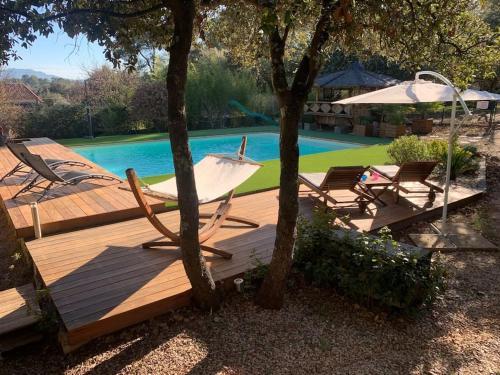 Studio Le Magdalena, piscine, jardin, wifi, clim - Location saisonnière - Saint-Maximin-la-Sainte-Baume