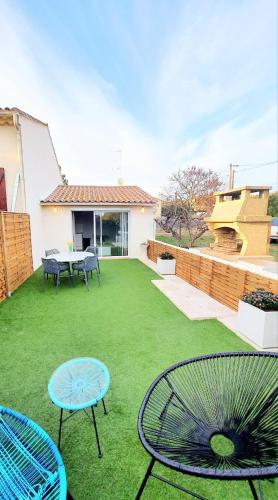 Appartement indépendant avec jardin et parking gratuit - Saint-Geniès-de-Fontedit