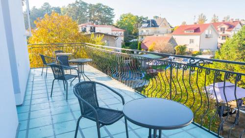 balkon/taras, Dom Wczasowy BiuLux in Mielno