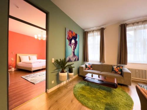 Exklusives Leipzig City Apartment Flowers in Leipzig, Deutschland