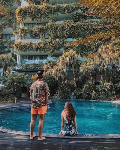 FLAMIGO ĐAI LAI RESORT - Villa View Ho - 수영장