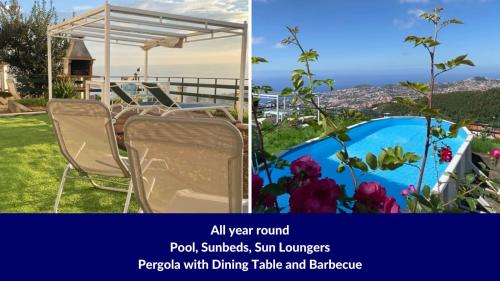 Studio Geek Villa - Open Space - 5m from 5 top attractions - Pool all year round, Dining Pergola, Barbecue - Funchal Matrix Holiday Home 5