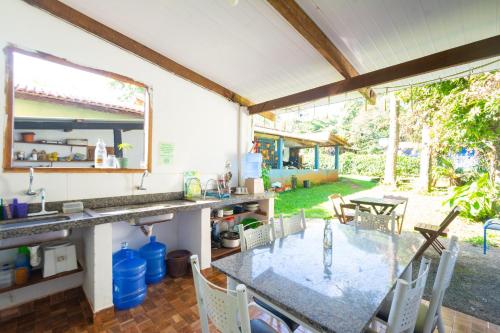 設施, Pousada, Hostel e Camping Jardim da Mata in 沙帕達多斯吉馬良斯