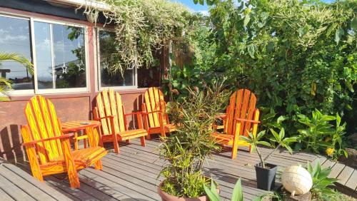 Terraza/balcón, Hostal Vieroto in Isla de Pascua