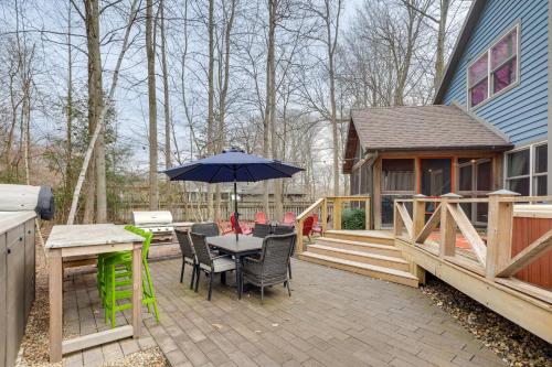 Union Pier Home with Outdoor Entertainment Spaces!