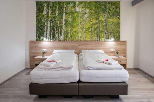 2 twin beds