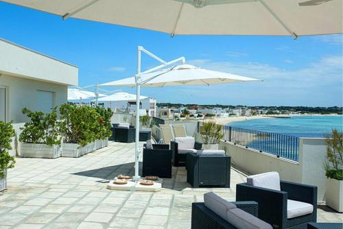 Restorāns, Hotel la Spiaggia in Torre Lapillo