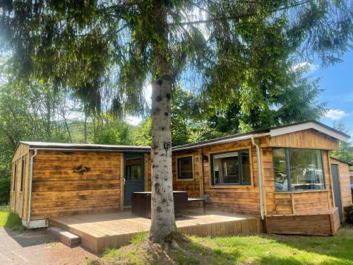 Chalet 9 personnes, piscine, terrasse - Camping - Saint-Maurice-sur-Moselle