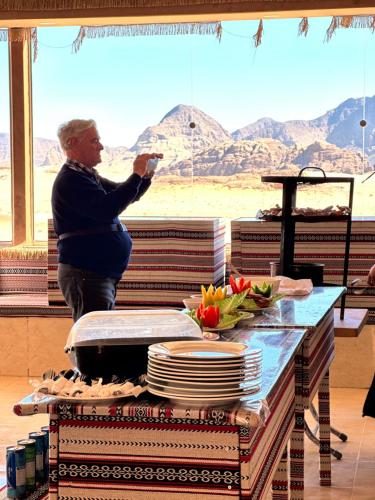 Surrounding environment, Golden Moon Luxury Camp in Wadi Rum