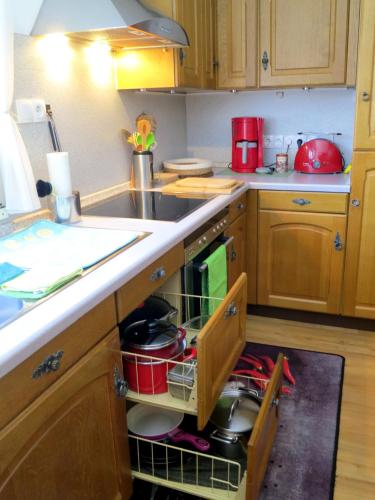 Küche, Ferienwohnung/Monteurwohnung Meiser in Lampertheim