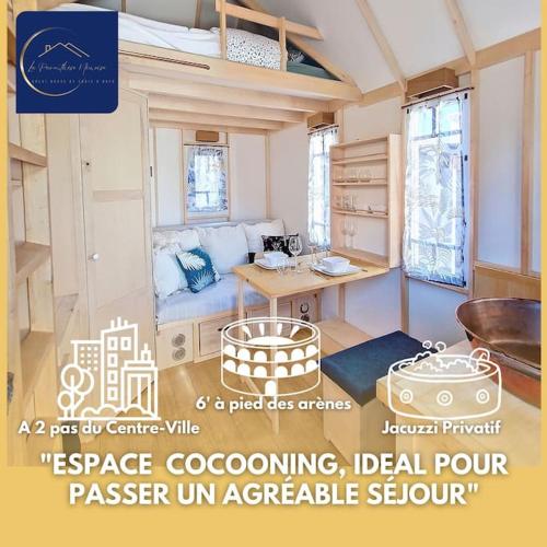 Cosy Tiny centre-ville de Nîmes - Location, gîte - Nîmes