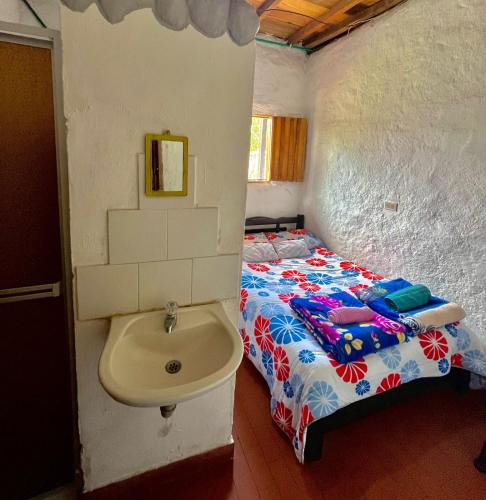 1 double bed