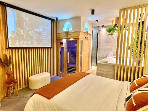 Spa - Sauna privatif centre parking gratuit, Troyes