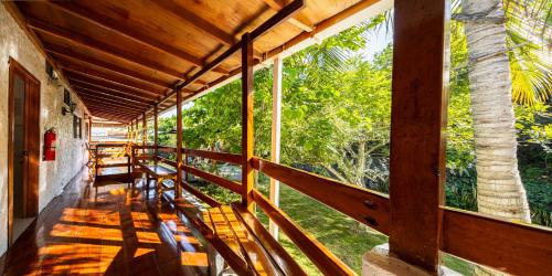 Garden, La Peregrina Galapagos B&B in Galapagos