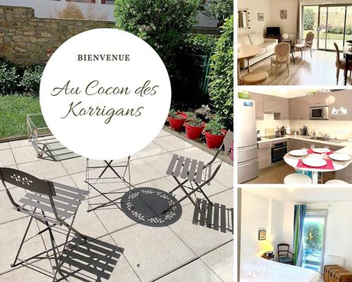 Appt 4 pers/2 chb/jardin/ascenseur/garage/wifi