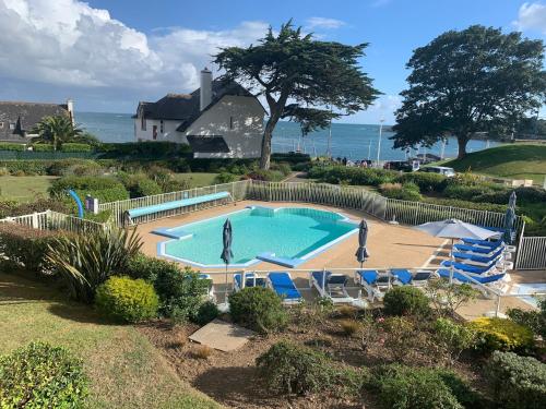 Les Glénans - Duplex vue mer proche plage - Location saisonnière - Bénodet