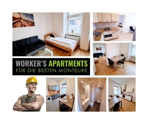 Workers Apartment für die besten Monteure in 8600 Bruck Mur und in 8700 Leoben in Oberaich, Österreich