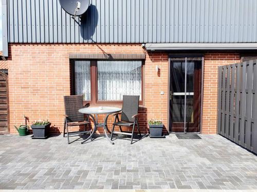 ระเบียง/ชานเรือน, Ruhiges 1-Zimmer-Appartement, Büsum (4km), Nordsee (Ruhiges 1-Zimmer-Appartement, Busum (4km), Nordsee) in บูซูเมอร์ ไดช์เฮาเซิน