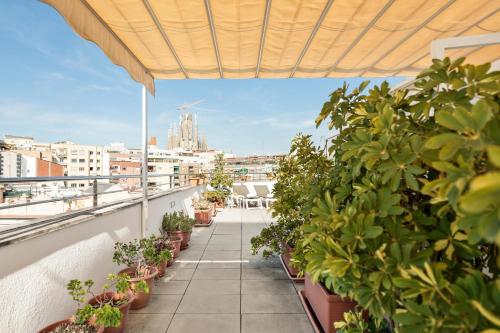 Erkély/terasz, Hotel Aranea near Sagrada Família