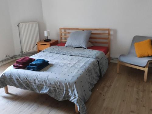 Room in Guest room - Chambre Dhote A Bruxelles W