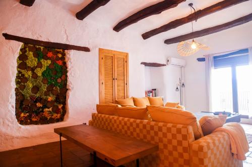Skupni salon/TV območje, Casa de los títeres (Casa de los titeres) in Pitres City Center
