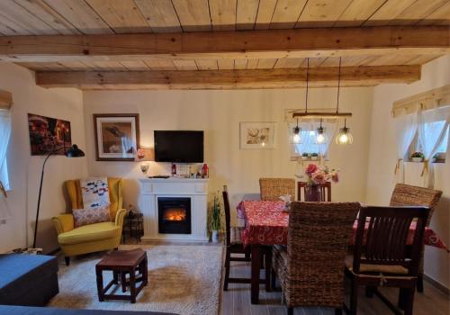 Koplietošanas atpūtas telpa ar TV, DRiM Wood House - no party house in Pisarovina