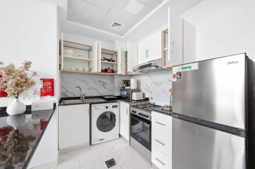 Silkhaus Luxury Studio Near Silicon Shopping Mall, Dubai (Foto 5)