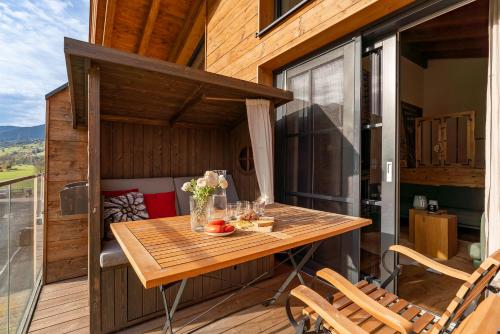 Balkon/terasa, Chalet Edelweiss in Lengdorf