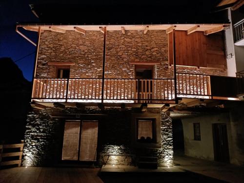 Baita Lou refuge dal cervou in Prazzo