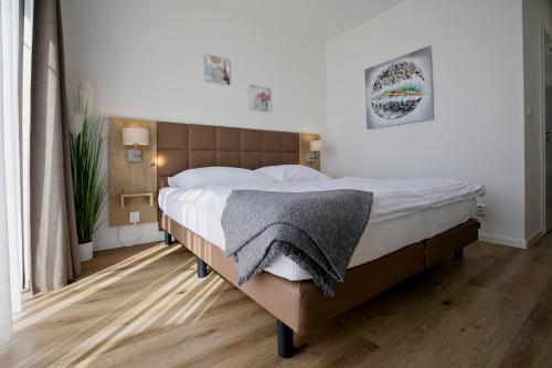 1 queen bed, 1 sofa bed