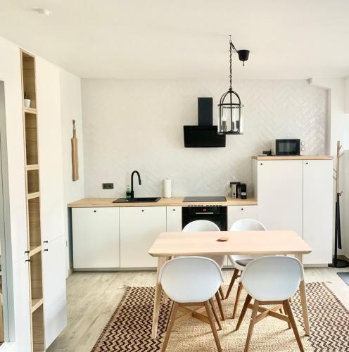 Kitchen, Strandvilla in Dahme