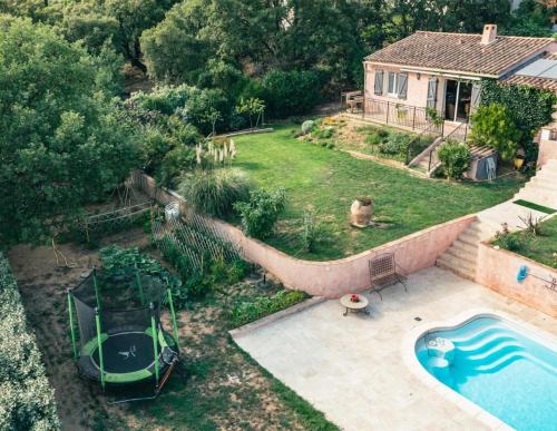 Villa d'une chambre avec piscine privee jardin clos et wifi a Le Plan de la Tour