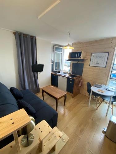 Petit studio face au port vue mer - Location saisonnière - Boulogne-sur-Mer