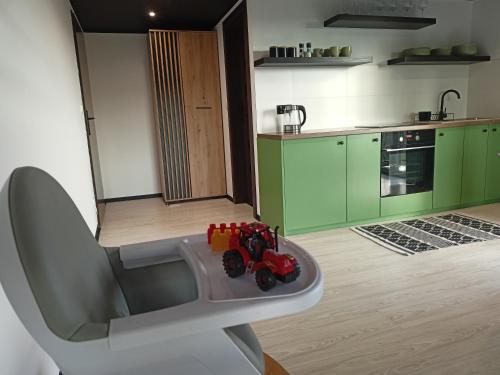 virtuve, Agroturystyka "Apartament na wsi" Bory Tucholskie in Okoniny Nadjeziorne