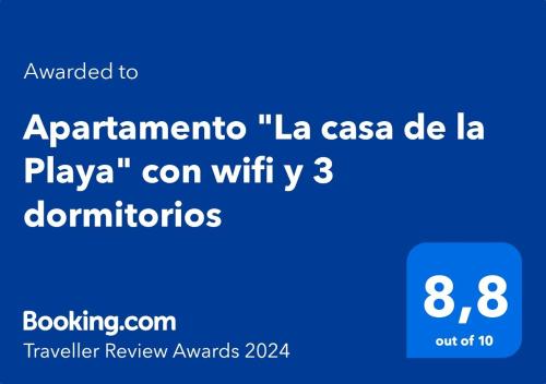  Apartamento "La casa de la Playa" con wifi y 3 dormitorios in Arinaga
