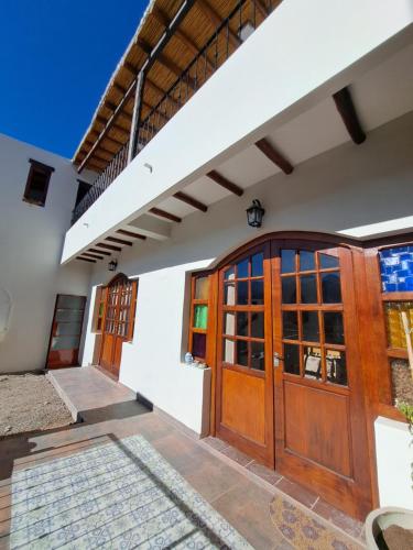 Exterior view, La Llama Negra in Tilcara