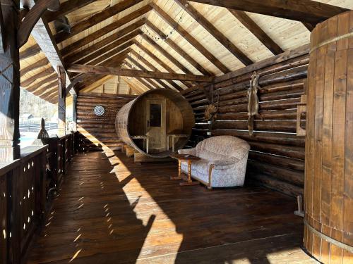 Sauna, Casa Gabriel in Frumosu