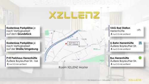 XZLLENZ Traum Studio-Apartment, Frei-Parken, U-Bahn, Küche, Nürnberg (photo 10)