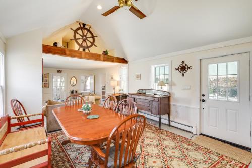 Pocasset Home with Fire Pit and Porch Walk to Beach! in Pocasset, USA