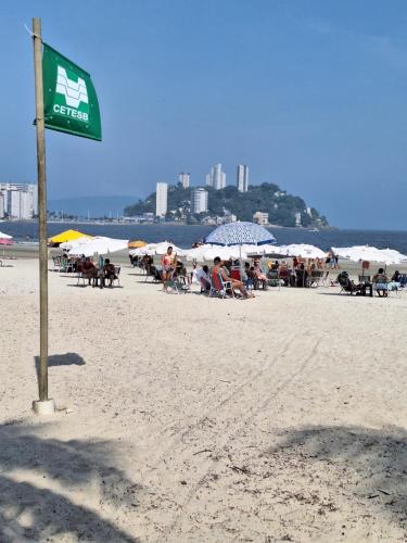 Pé na areia Gonzaguinha São Vicente