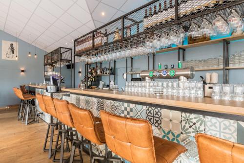 Bar/lounge, Camping De Kiekduun in Buren