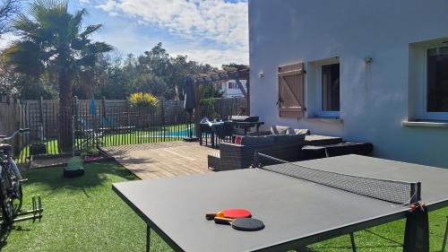VILLA CASA KOKO 10 PERS piscine chauffée, pétanque, ping pong VIEUX-BOUCAU VILLA CASA KOKO 10 PERS piscine chauffée, pétanque, ping pong VIEUX-BOUCAU