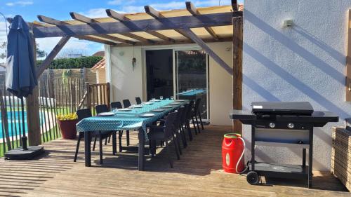 VILLA CASA KOKO 10 PERS piscine chauffée, pétanque, ping pong VIEUX-BOUCAU VILLA CASA KOKO 10 PERS piscine chauffée, pétanque, ping pong VIEUX-BOUCAU