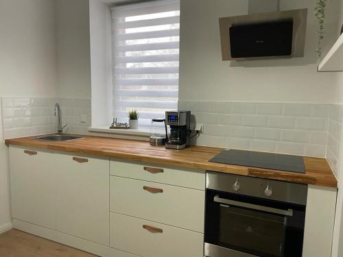 مطبخ, Apartment 1 am Werlsee, Grünheide (Apartment 1 am Werlsee, Grunheide) in Grunheide