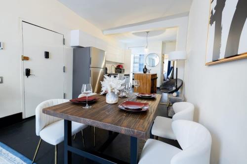E10-1 Designer East Village Townhouse 1BR, New York (fotografie 10)