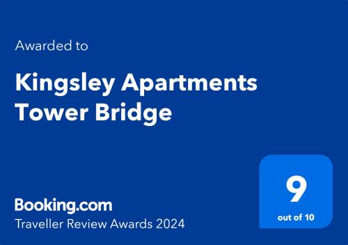 Kingsley Apartments Tower Bridge, Londýn (fotografie 5)